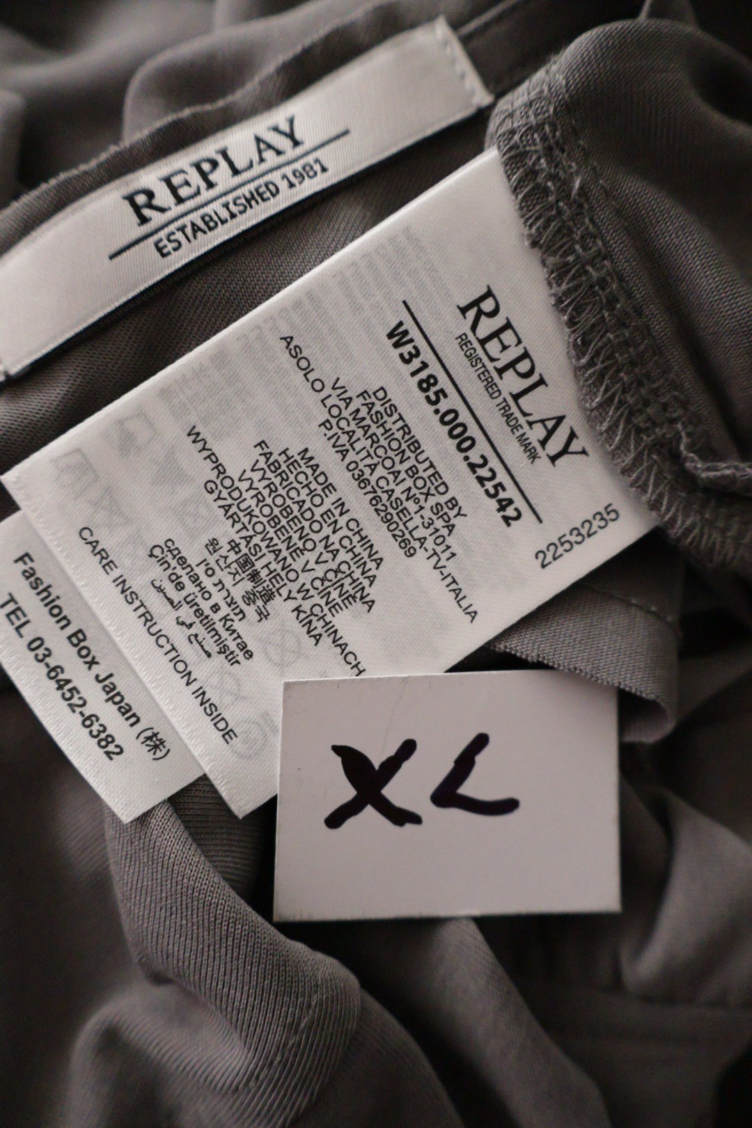 REPLAY – bluză – etichetă – second-hand premium