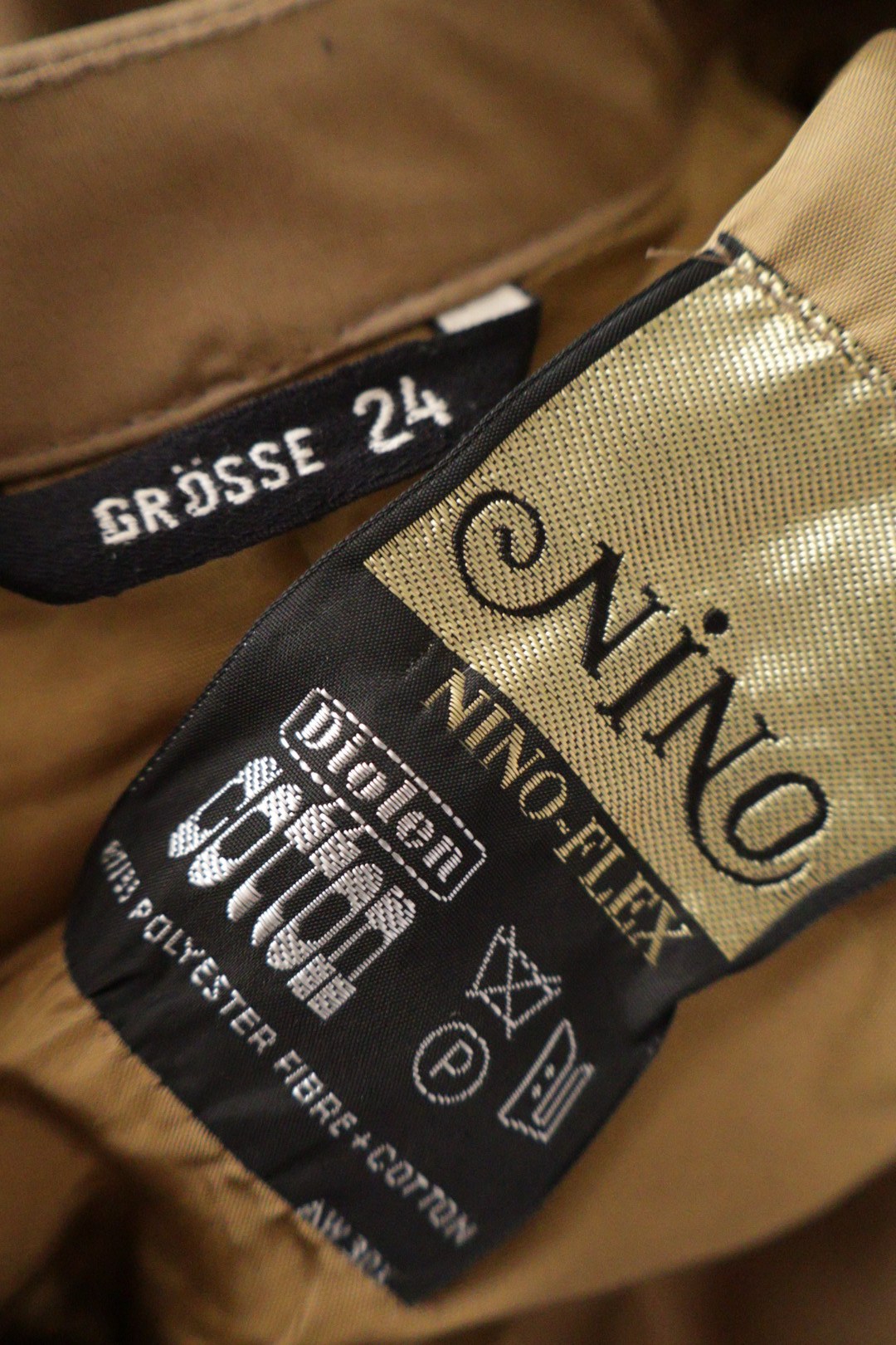 NINO – palton – etichetă – second-hand premium