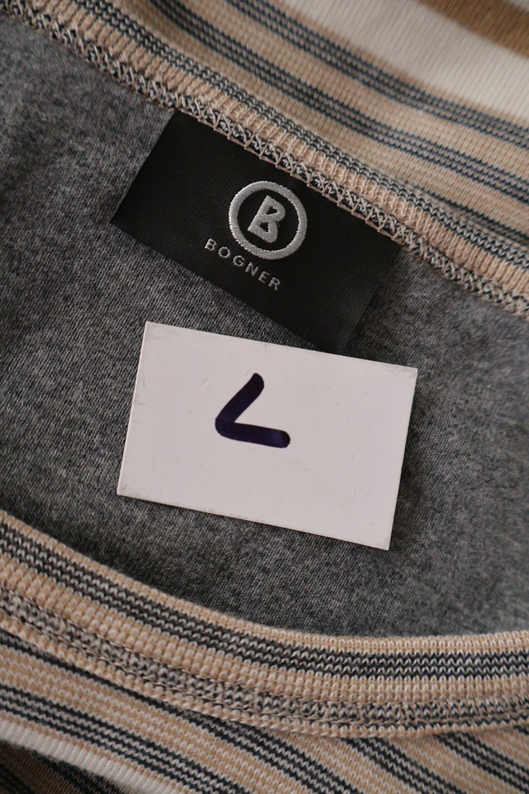 BOGNER – bluză – etichetă – second-hand premium