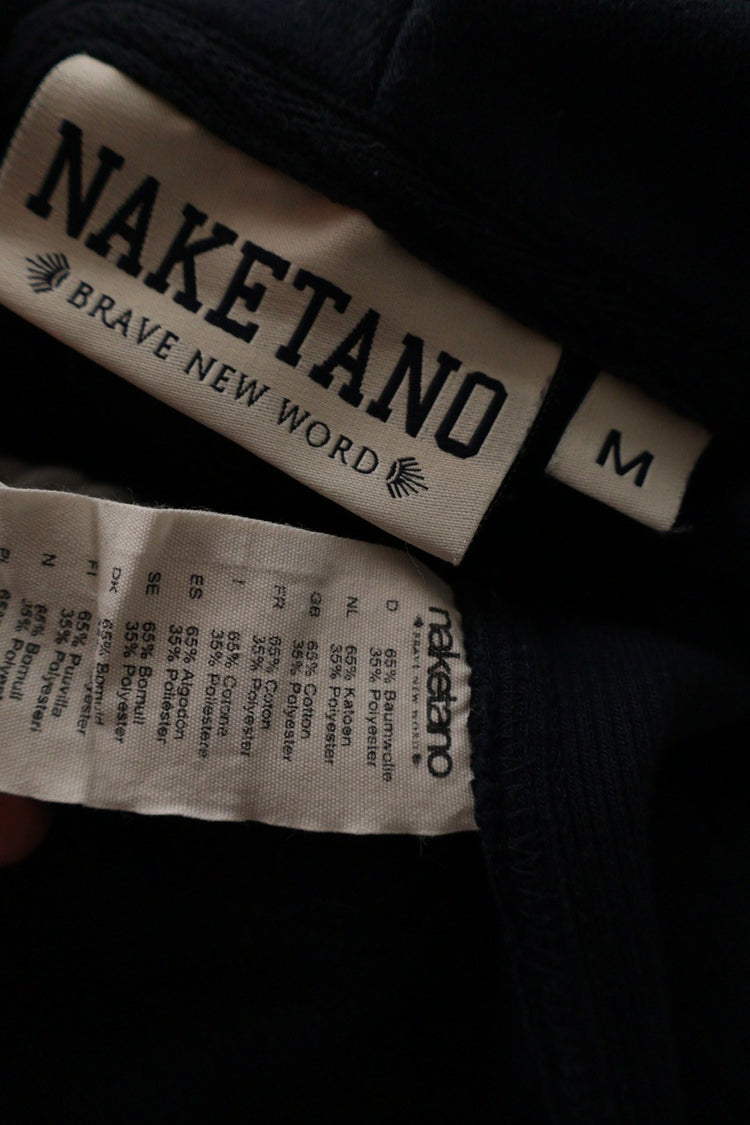 NAKETANO – hanorac – etichetă – second-hand premium