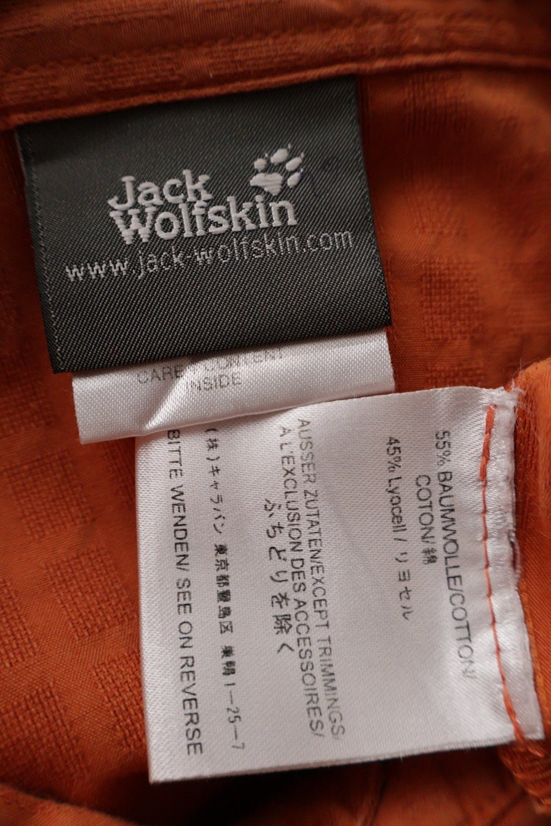 Jack Wolfskin – cămașă – etichetă – second-hand premium