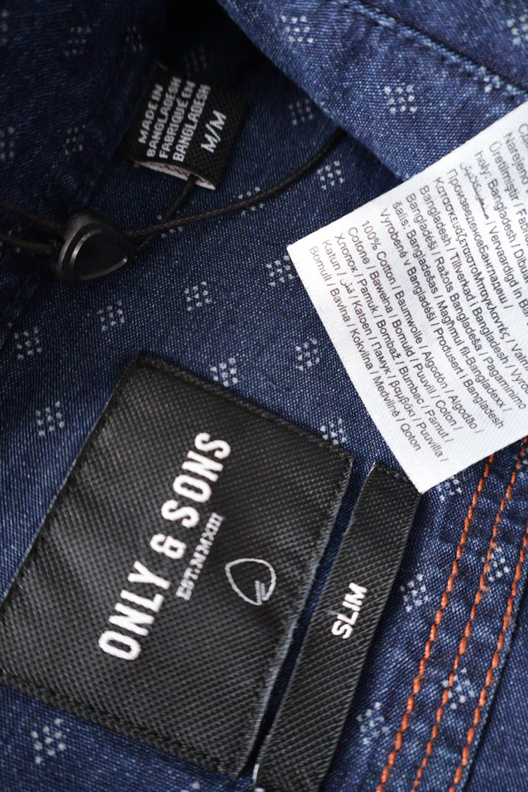 ONLY & SONS – cămașă – etichetă – second-hand premium