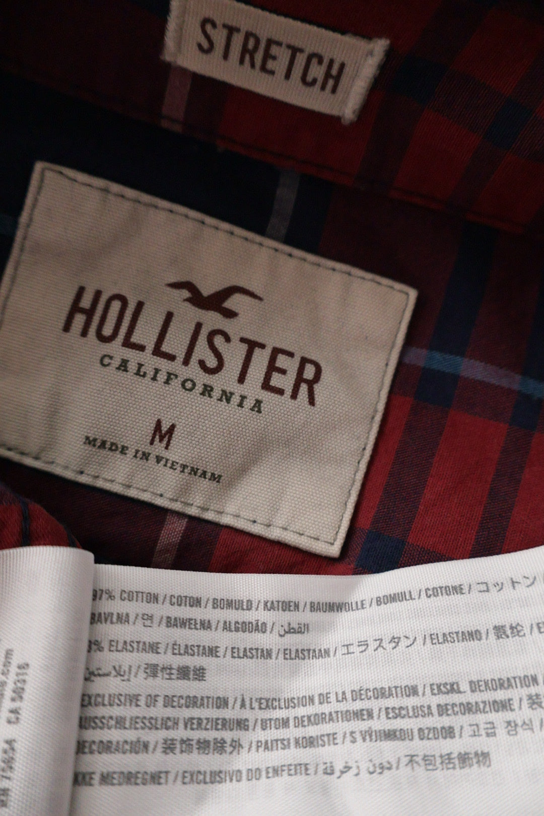 Hollister – cămașă – etichetă – second-hand premium