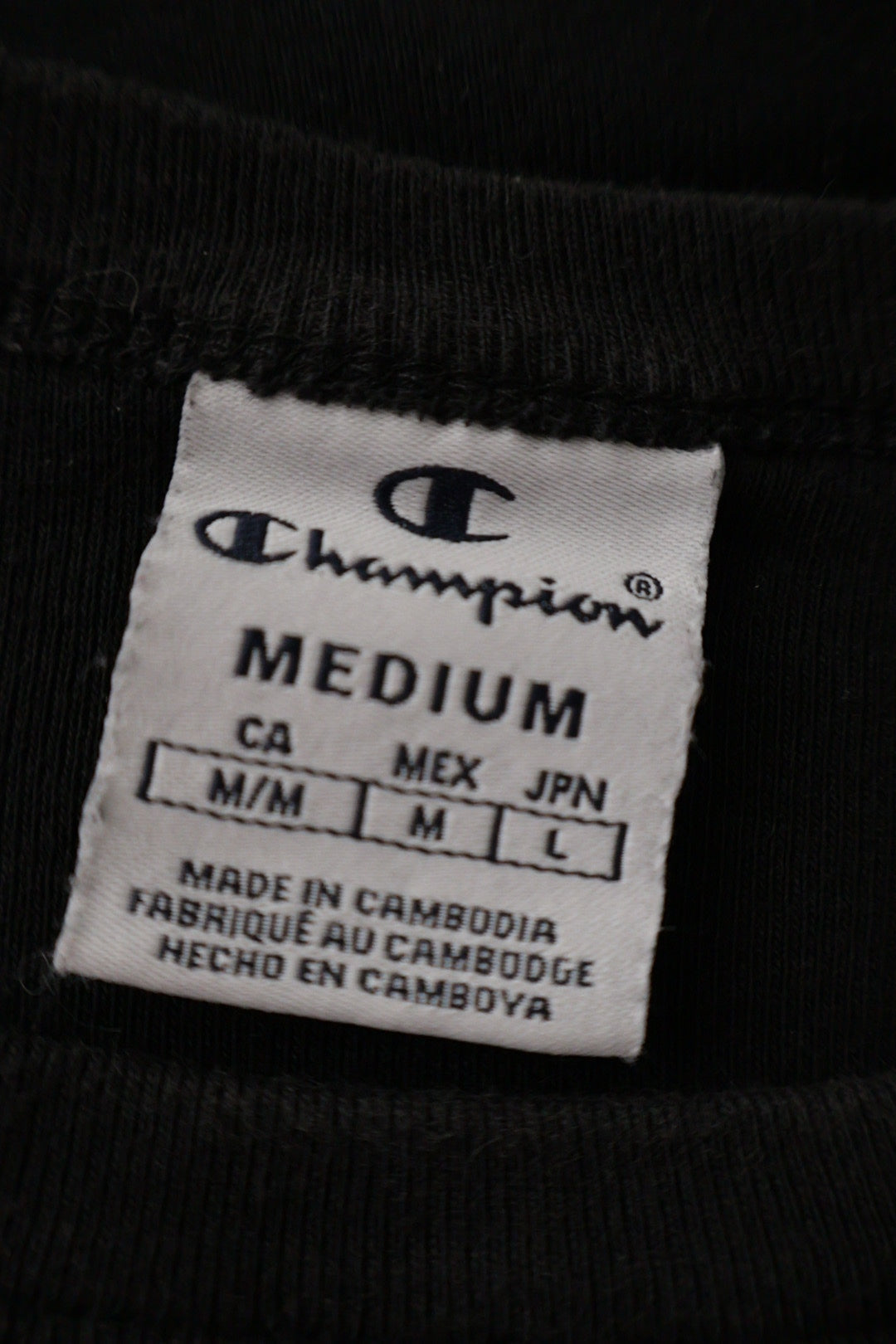 Champion – tricou – etichetă – second-hand premium