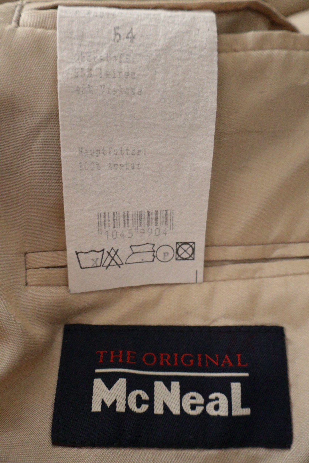McNeal – sacou – etichetă – second-hand premium