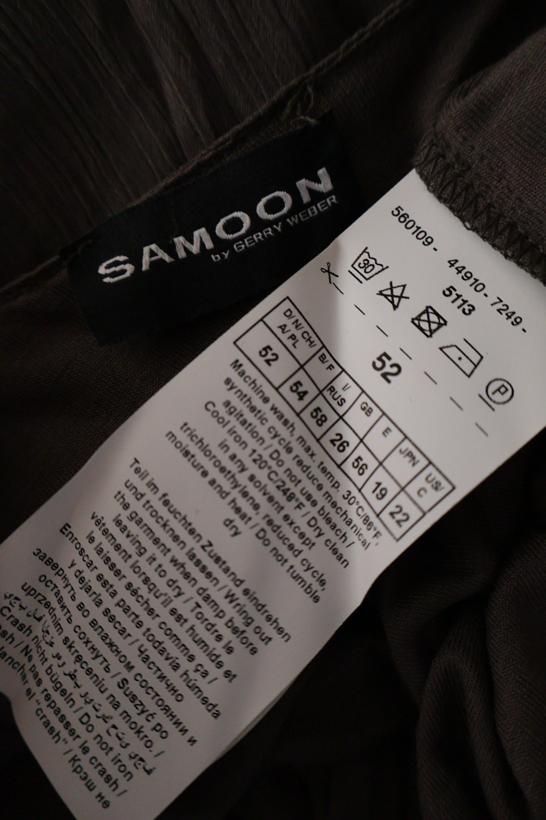 SAMOON – bluză – etichetă – second-hand premium