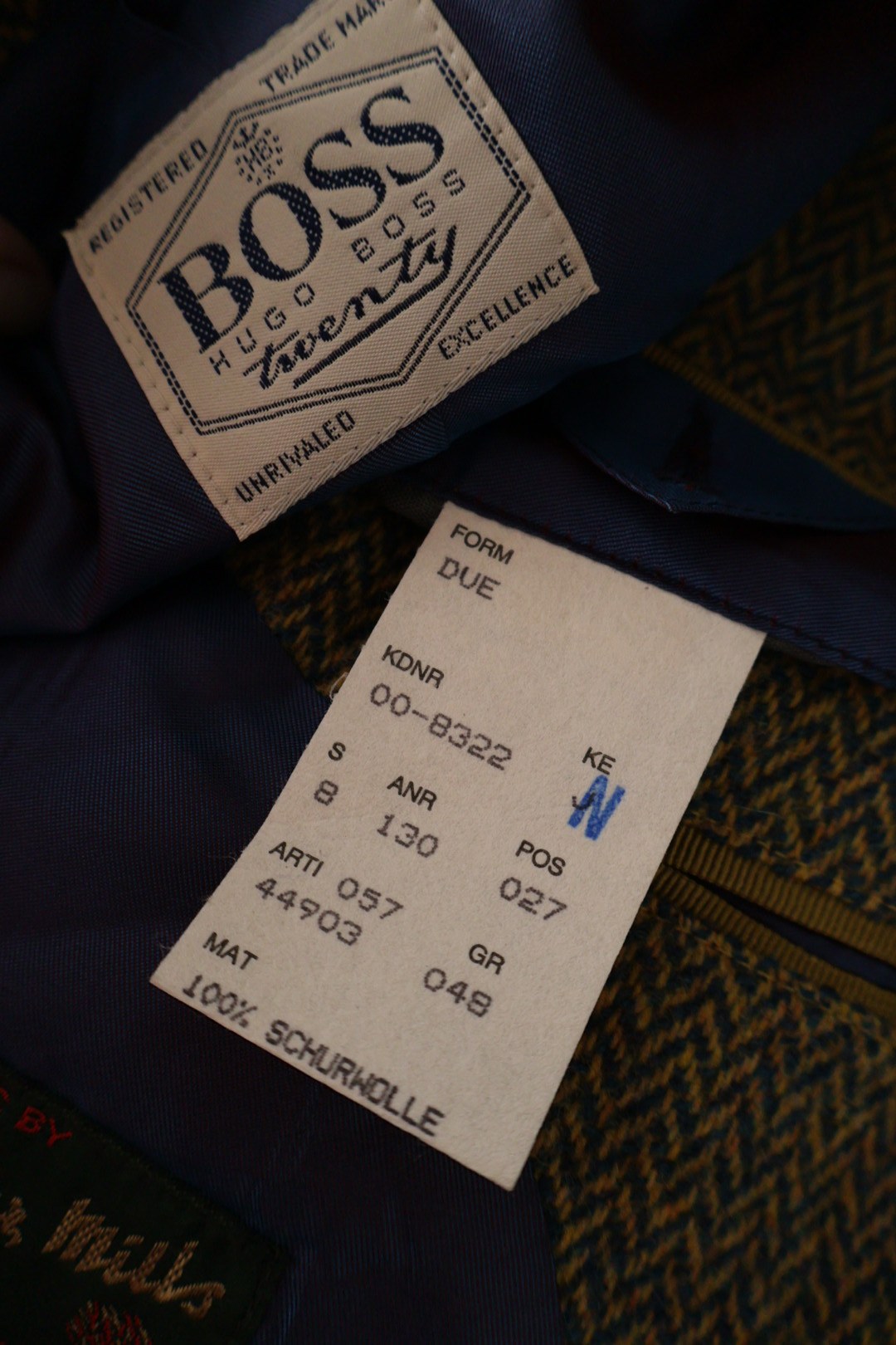 BOSS – sacou – etichetă – second-hand premium