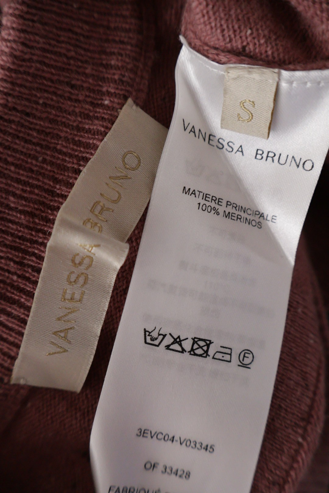 VANESSA BRUNO – bluză – etichetă – second-hand premium