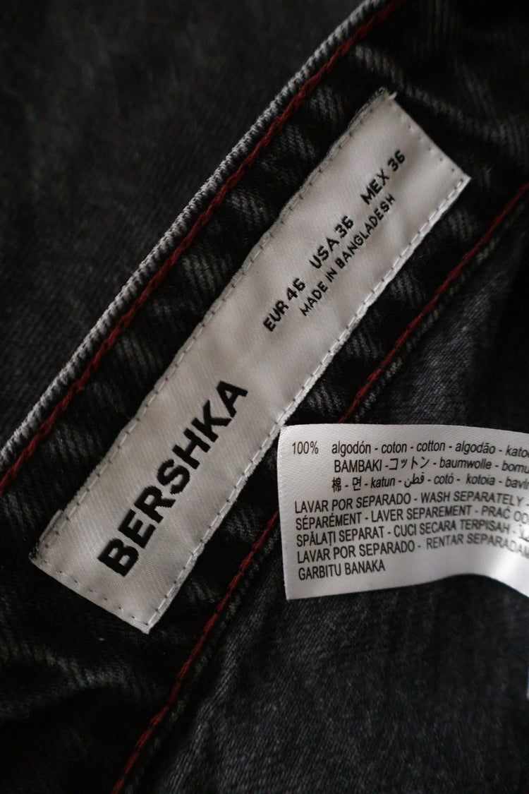 BERSHKA – blugi – etichetă – second-hand premium