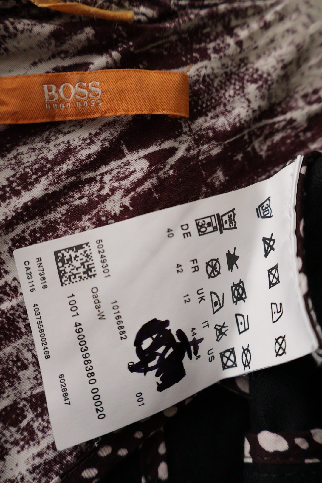 BOSS – geacă – etichetă – second-hand premium
