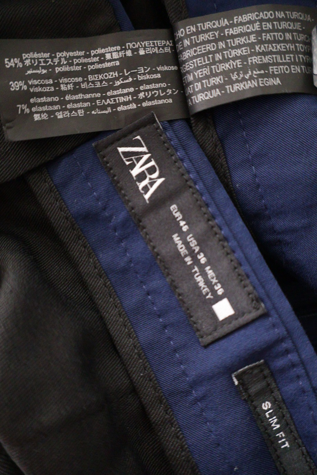 ZARA – pantaloni – etichetă – second-hand premium