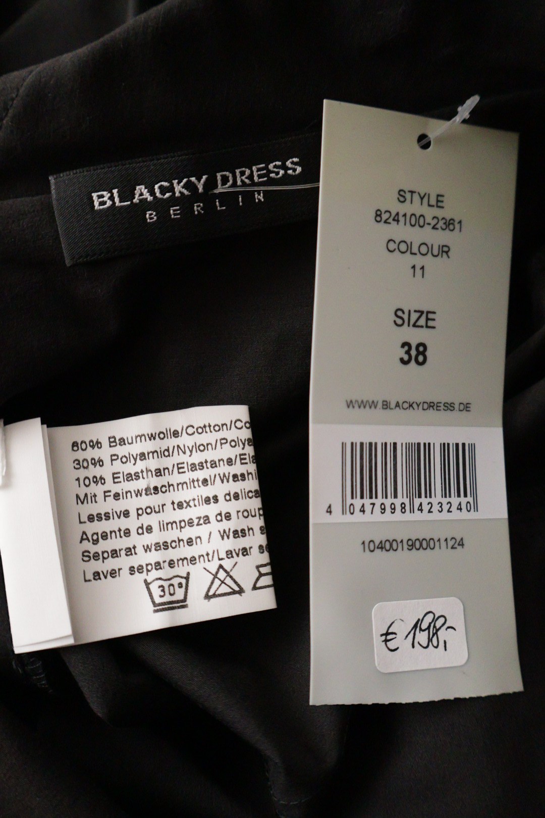 Blacky Dress Berlin – sacou – etichetă – second-hand premium
