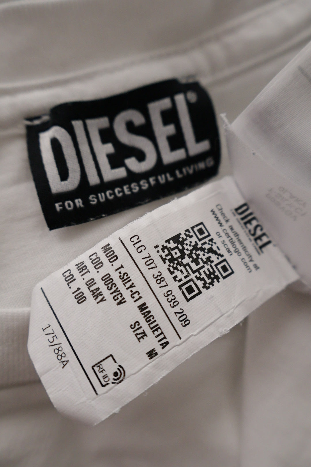Diesel – tricou – etichetă – second-hand premium