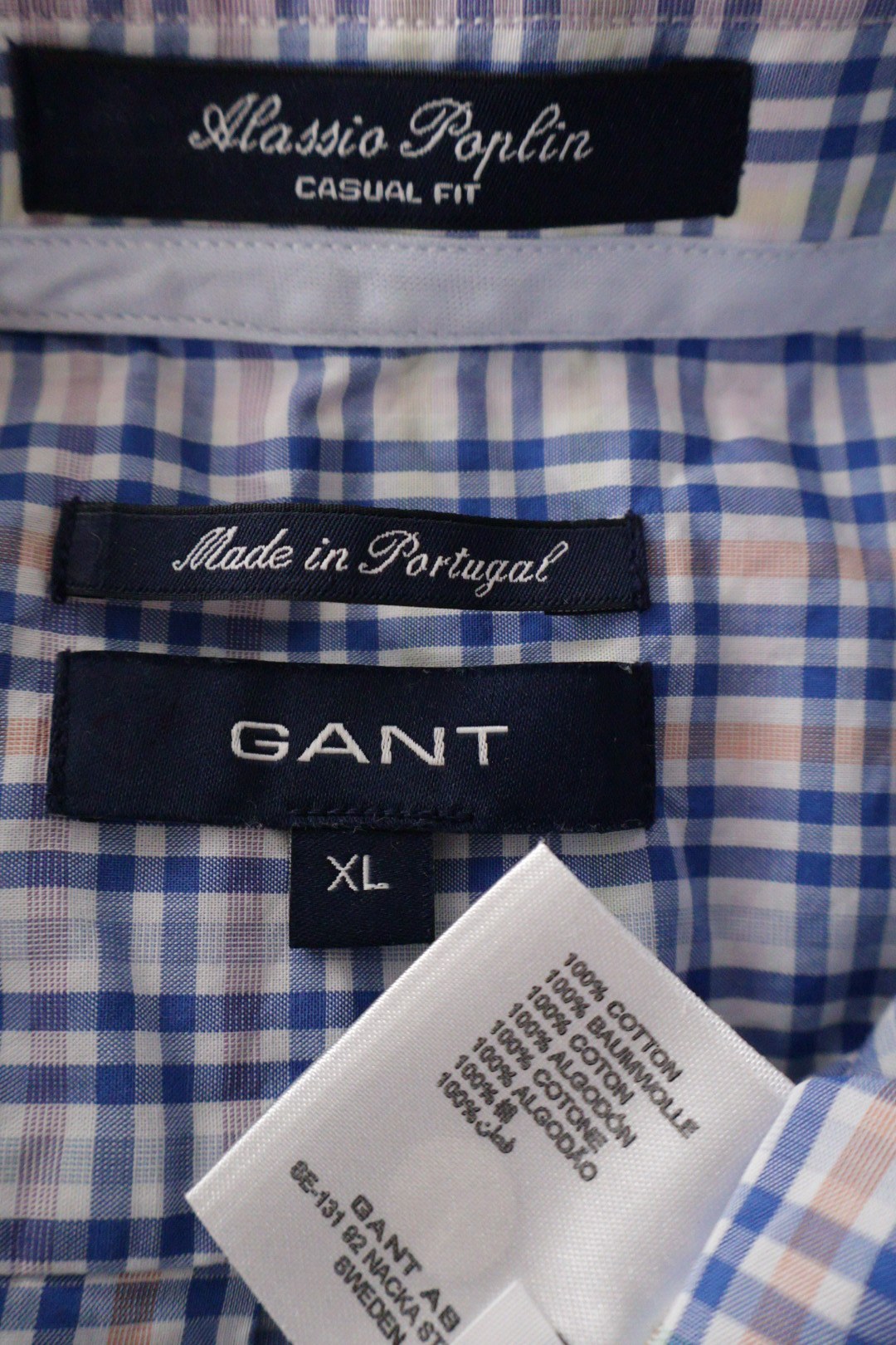 GANT – cămașă – etichetă – second-hand premium