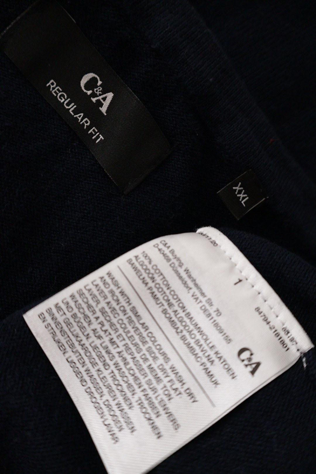 C&A – pulover – etichetă – second-hand premium