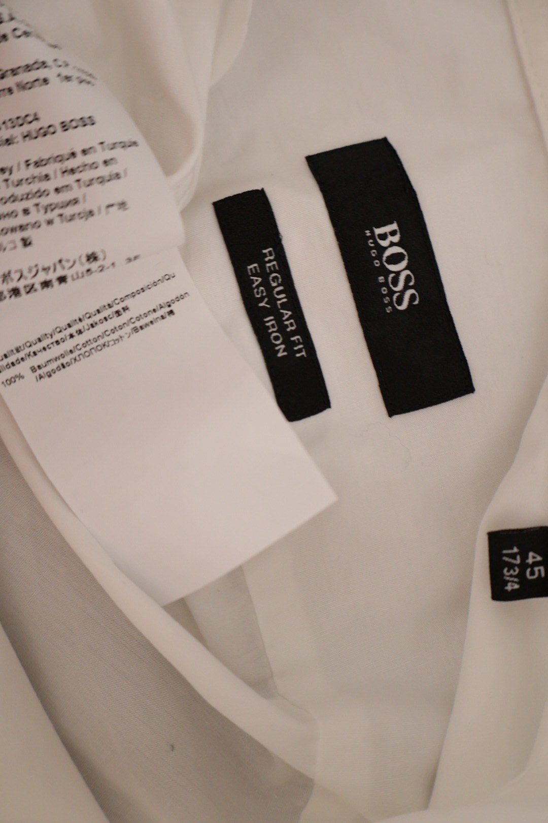 Hugo Boss – cămașă – etichetă – second-hand premium