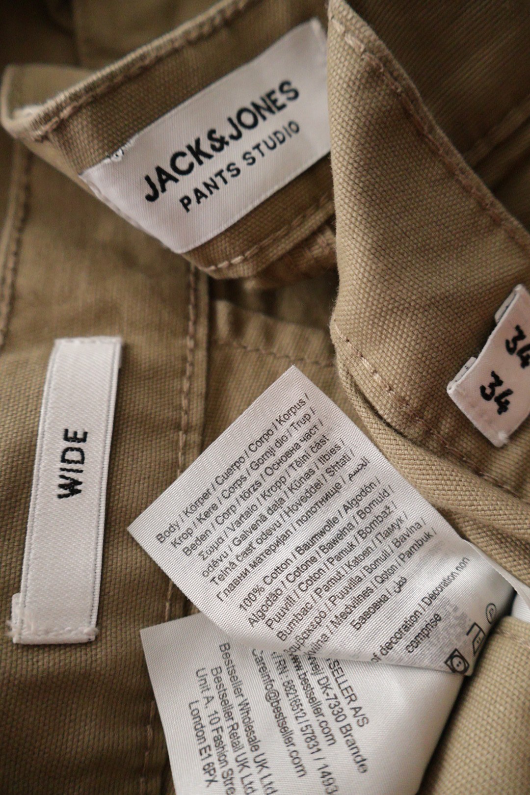 JACK&JONES – pantaloni – etichetă – second-hand premium