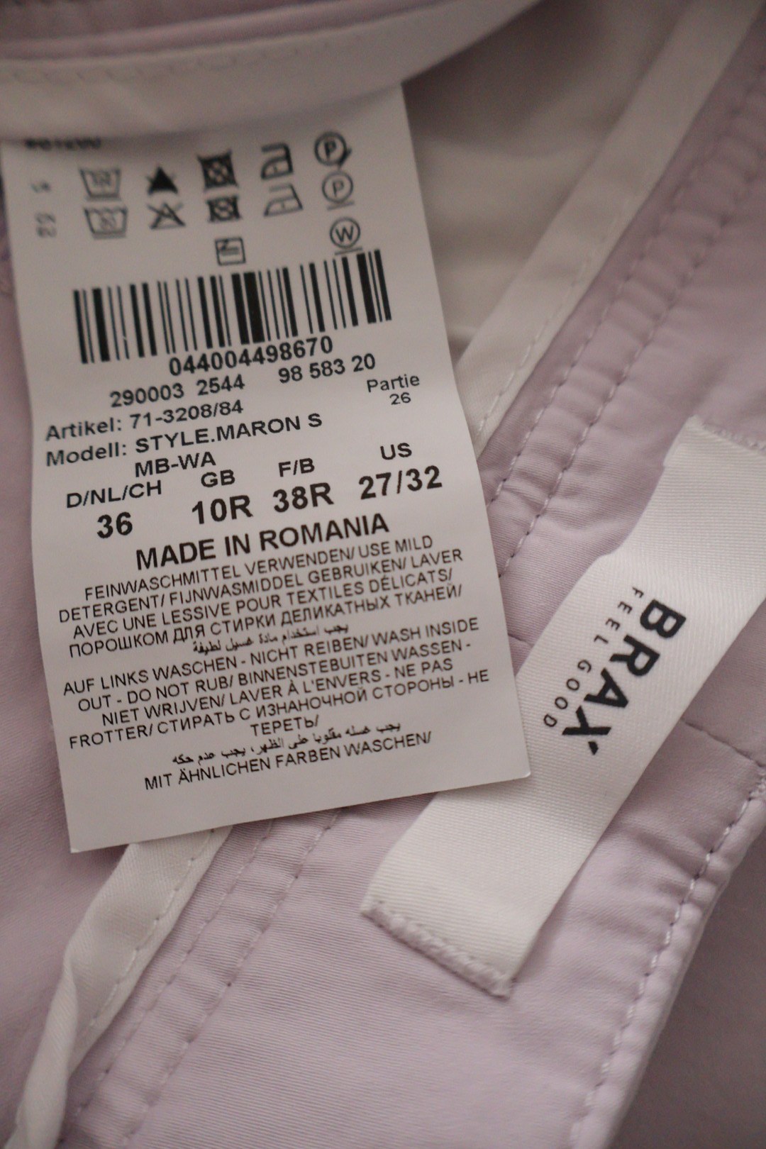 BRAX – pantaloni – etichetă – second-hand premium