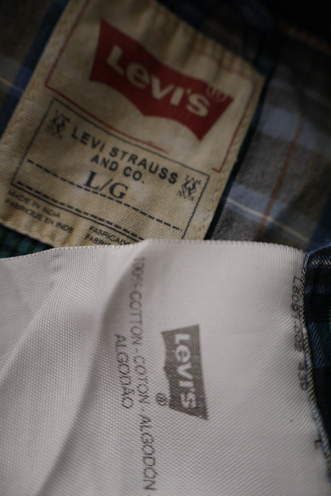 Levi's – cămașă – etichetă – second-hand premium