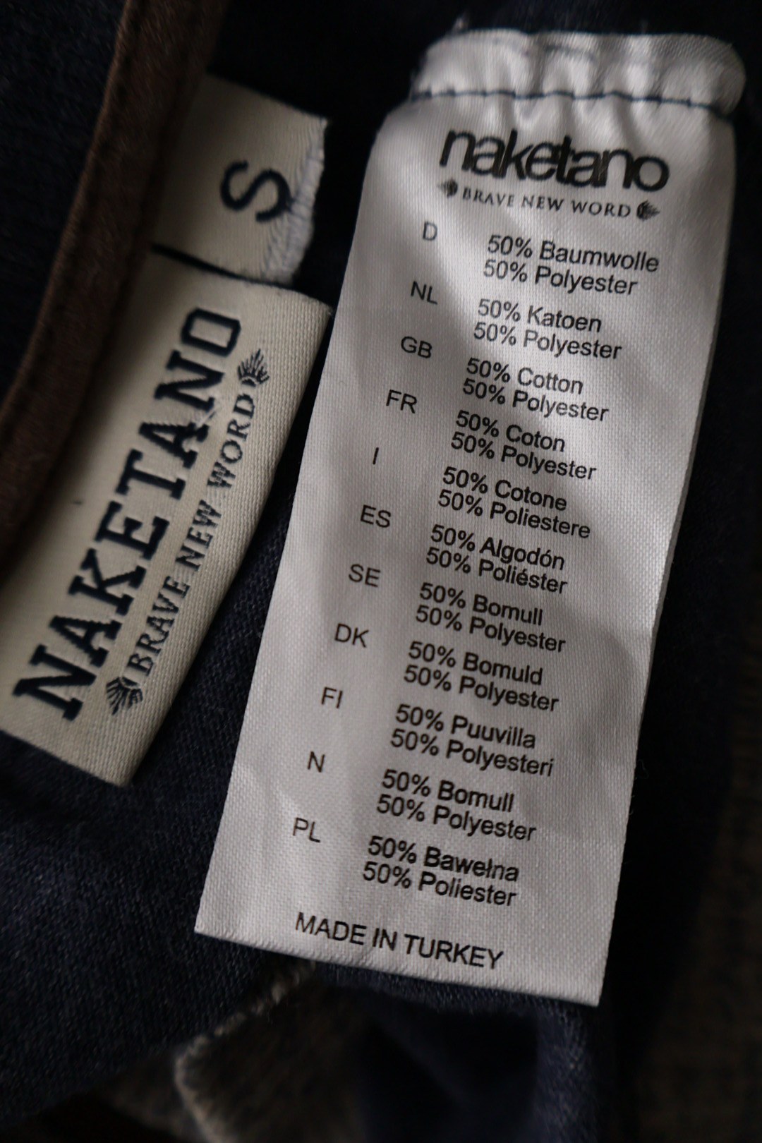 Naketano – tricou – etichetă – second-hand premium