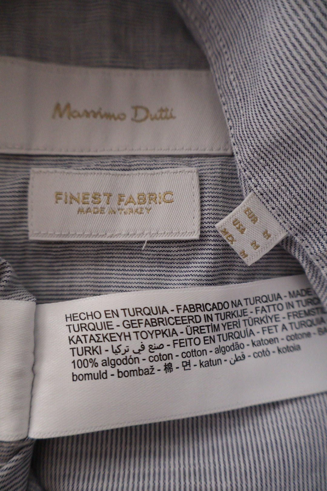 Massimo Dutti – cămașă – etichetă – second-hand premium