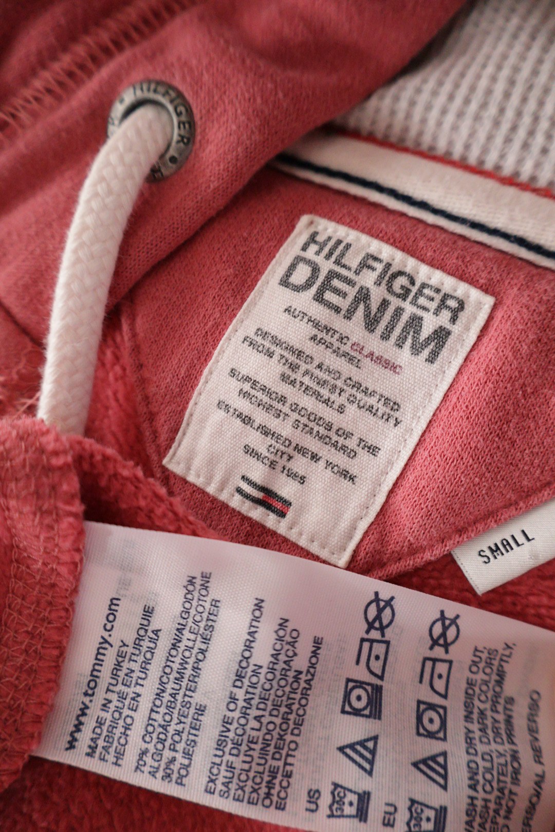 HILFIGER DENIM – hanorac – etichetă – second-hand premium