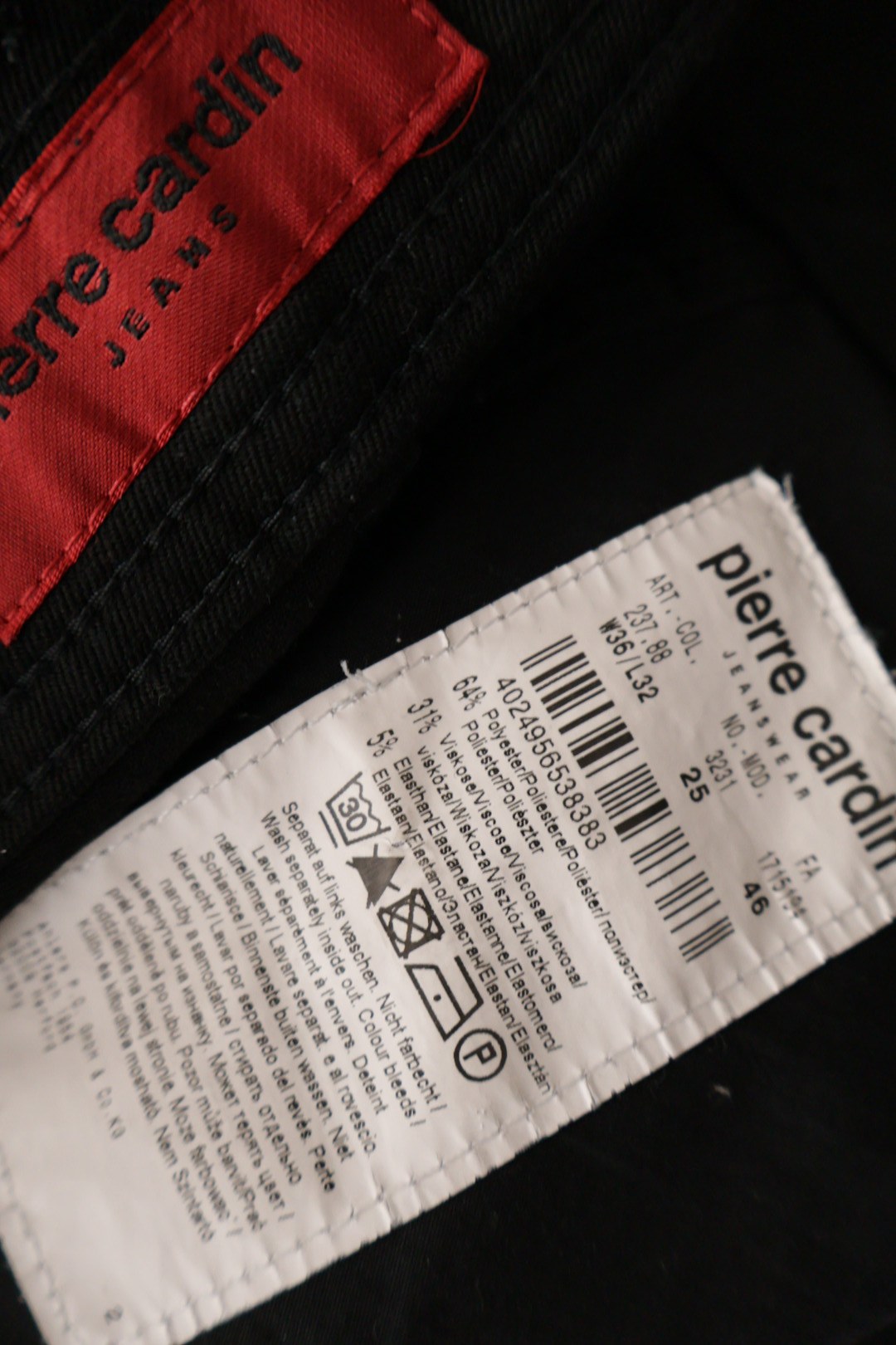 pierre cardin – blugi – etichetă – second-hand premium