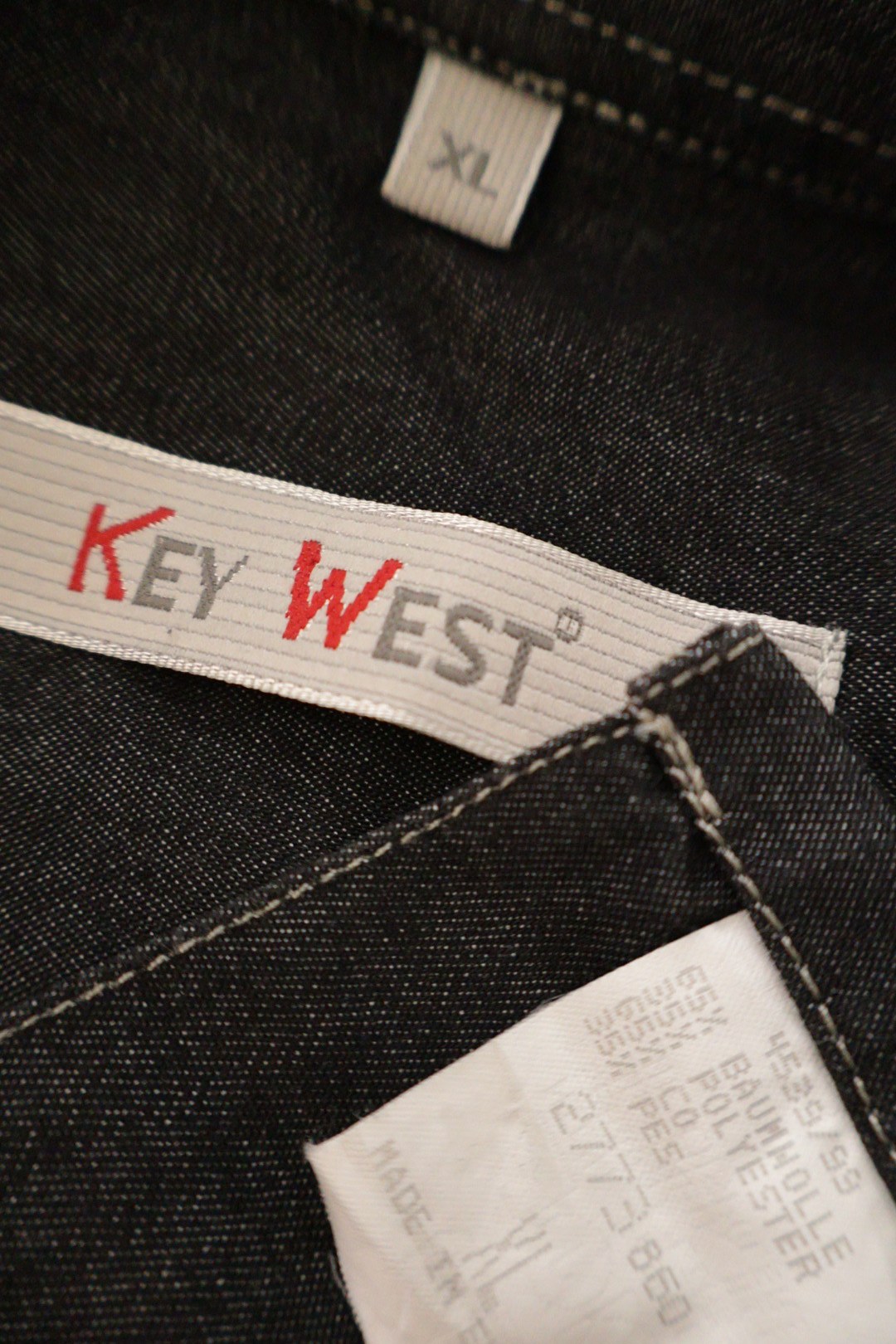 KEY WEST – cămașă – etichetă – second-hand premium