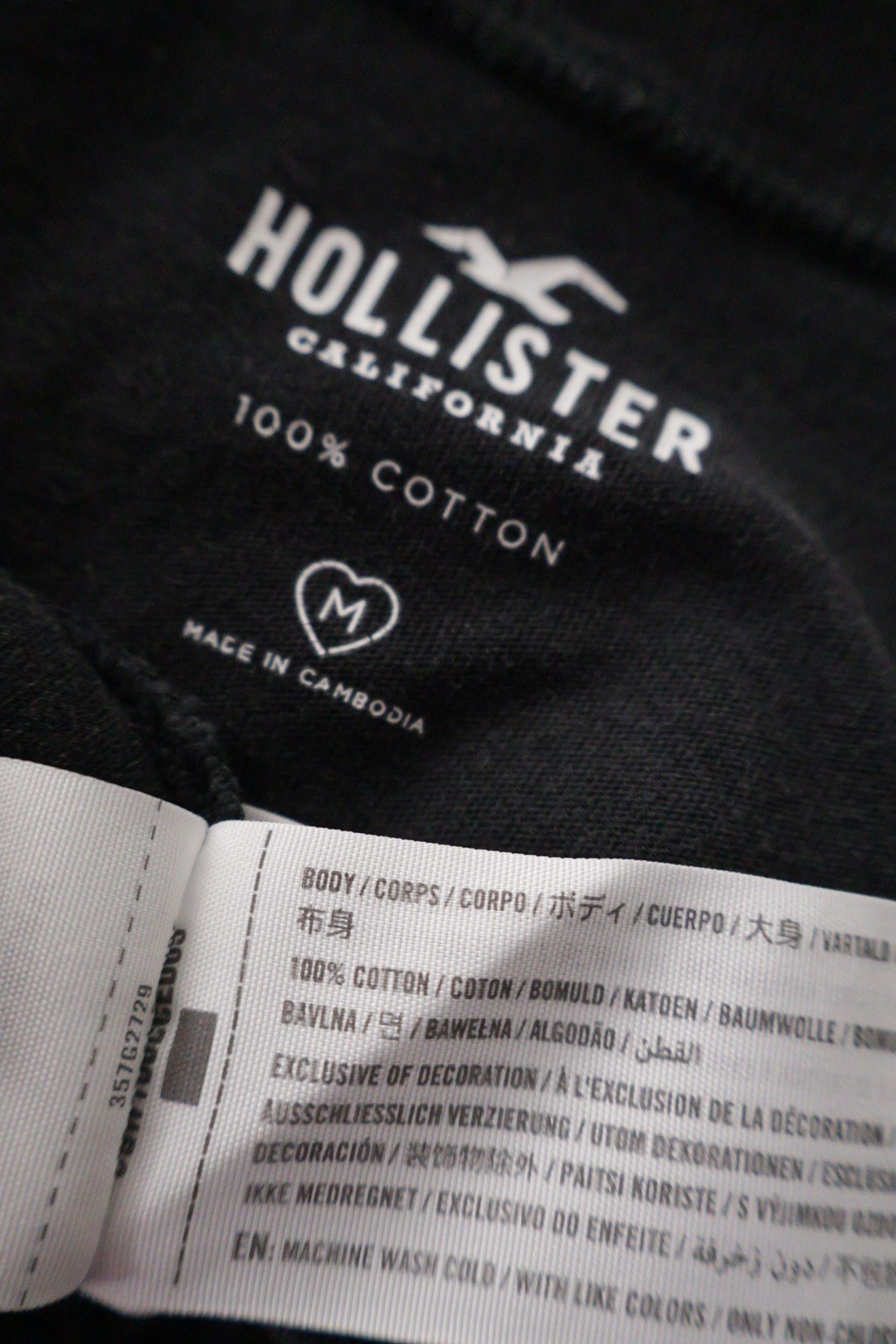 Hollister – tricou – etichetă – second-hand premium