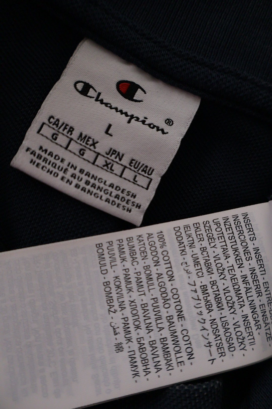 Champion – tricou – etichetă – second-hand premium
