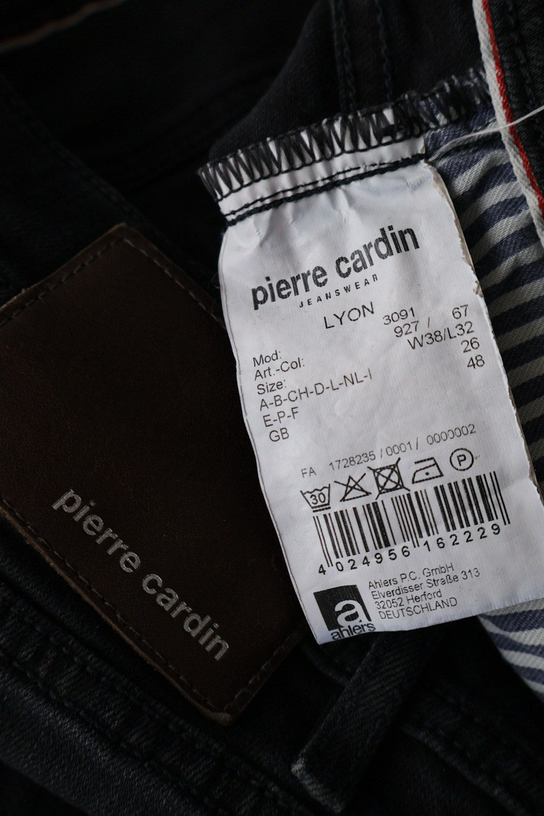 pierre cardin – blugi – etichetă – second-hand premium