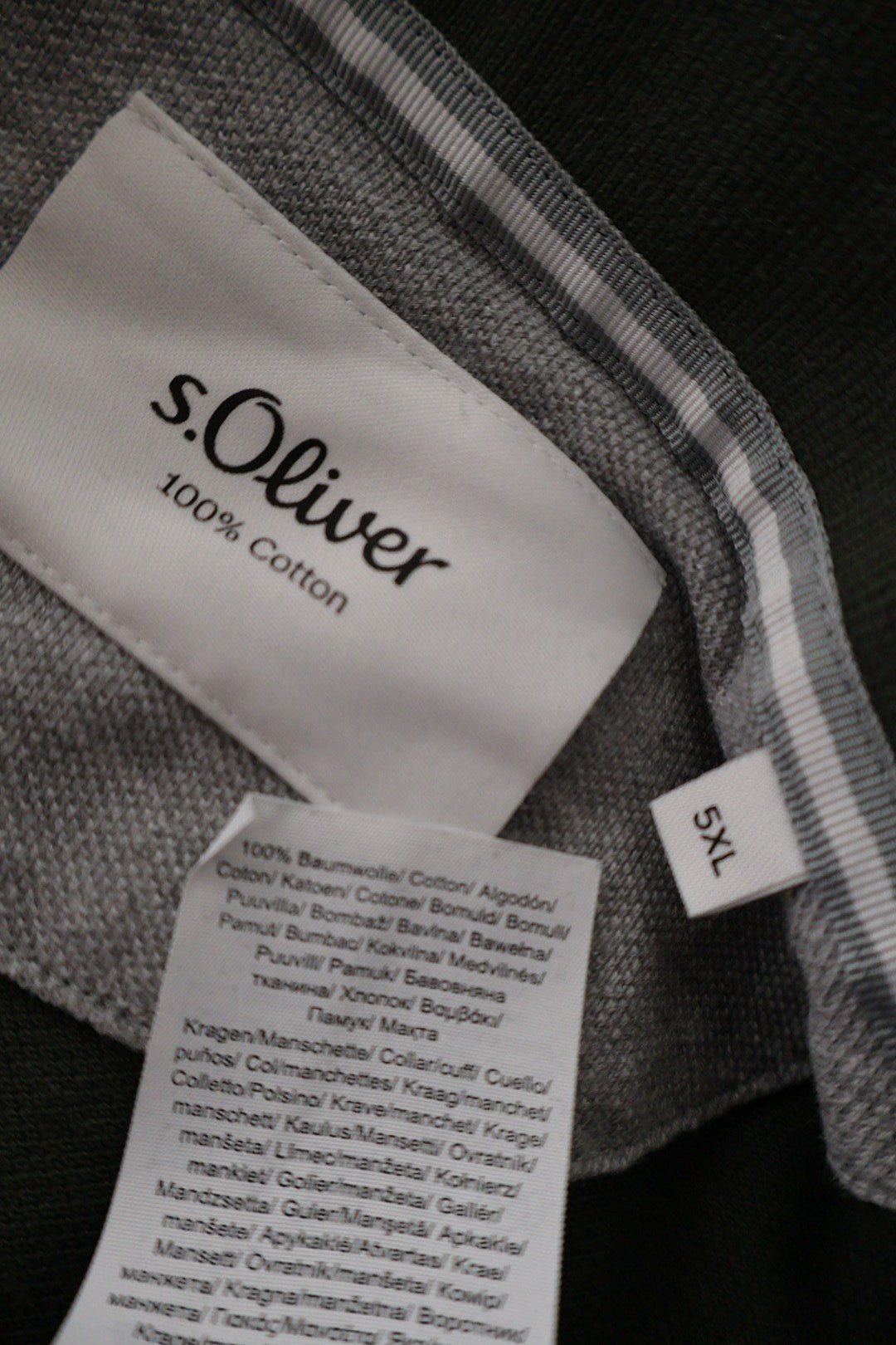 s.Oliver – tricou – etichetă – second-hand premium
