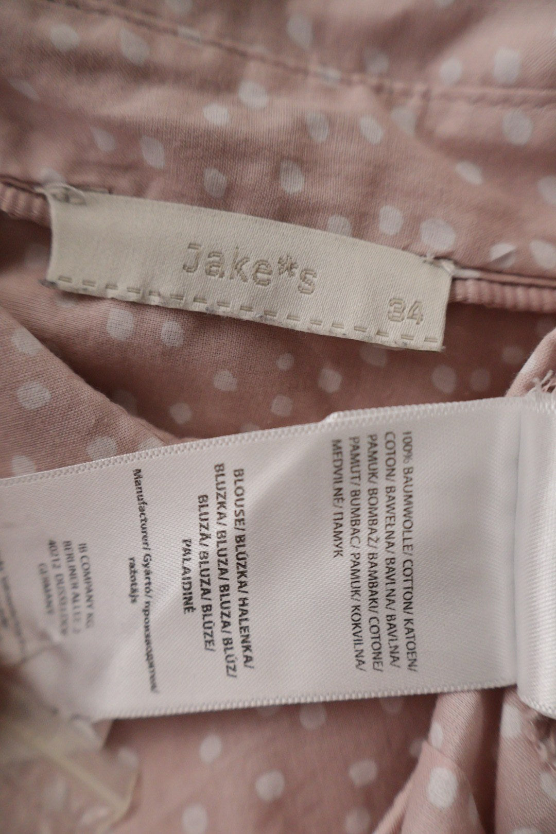 Jakes – cămașă – etichetă – second-hand premium