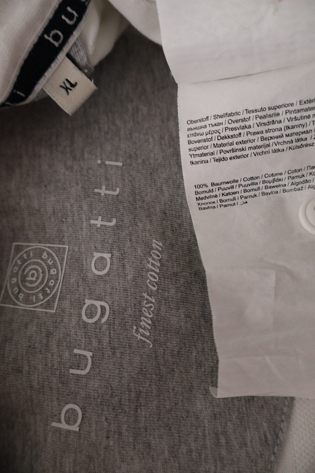 bugatti – tricou – etichetă – second-hand premium