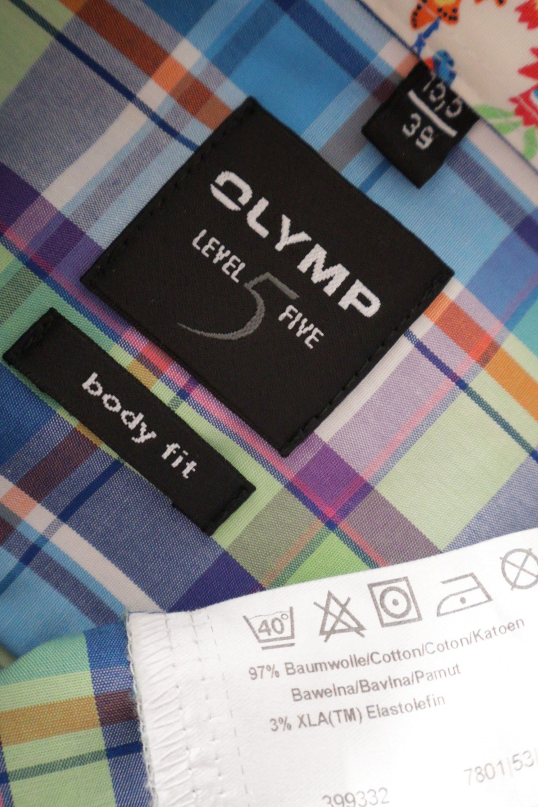 OLYMP – cămașă – etichetă – second-hand premium