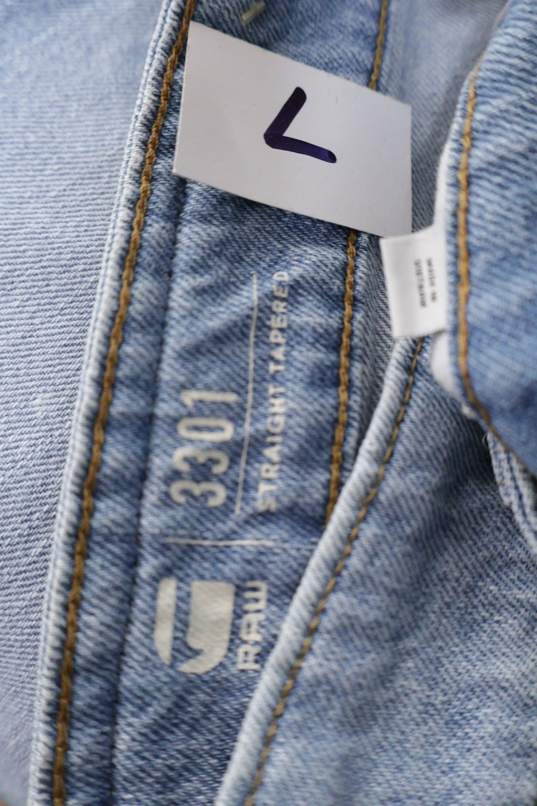 G-STAR – blugi – etichetă – second-hand premium
