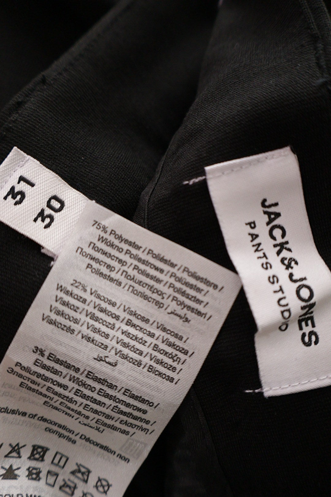 JACK&JONES – pantaloni – etichetă – second-hand premium