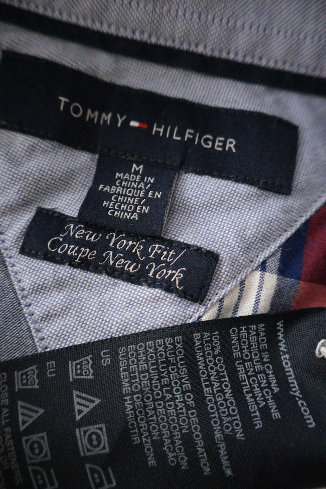 TOMMY HILFIGER – cămașă – etichetă – second-hand premium