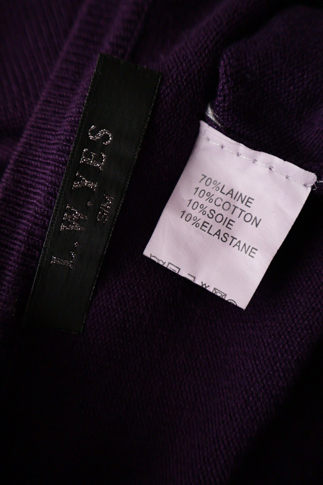 L.W.YES – pulover – etichetă – second-hand premium