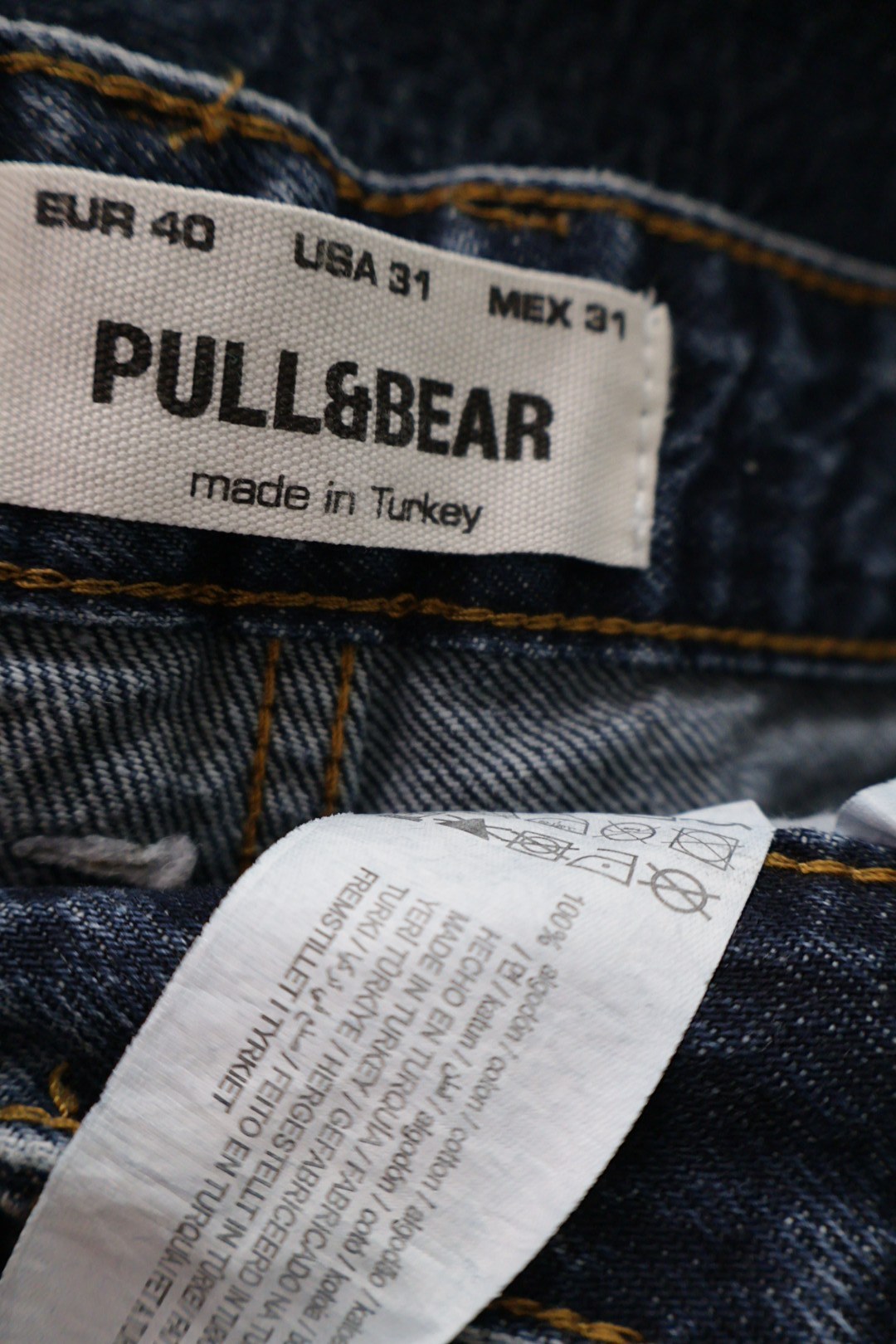 PULL&BEAR – blugi – etichetă – second-hand premium