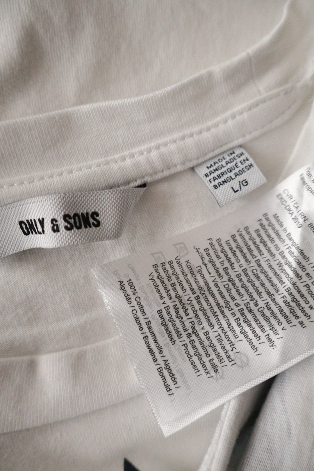 ONLY & SONS – tricou – etichetă – second-hand premium