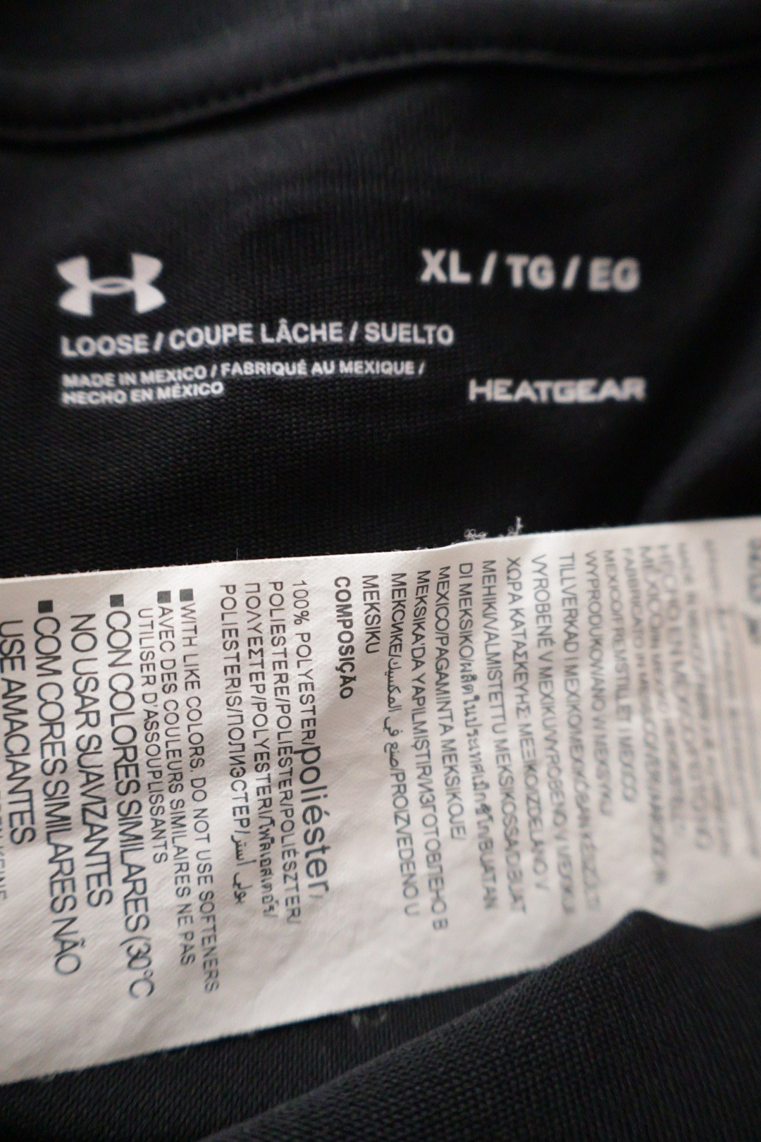 Under Armour – tricou – etichetă – second-hand premium