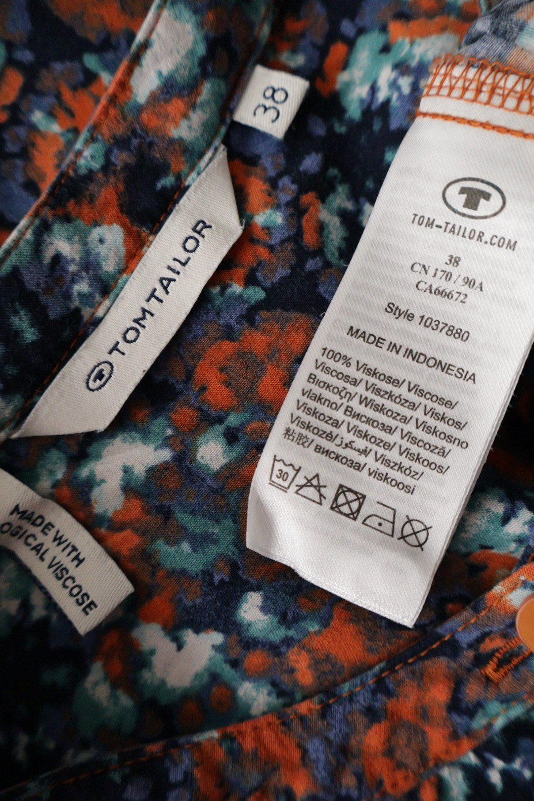 TOM TAILOR – cămașă – etichetă – second-hand premium