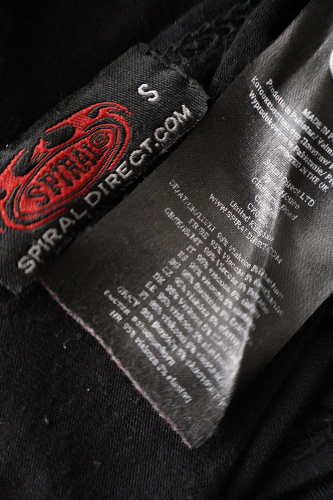 Spiral Direct – tricou – etichetă – second-hand premium