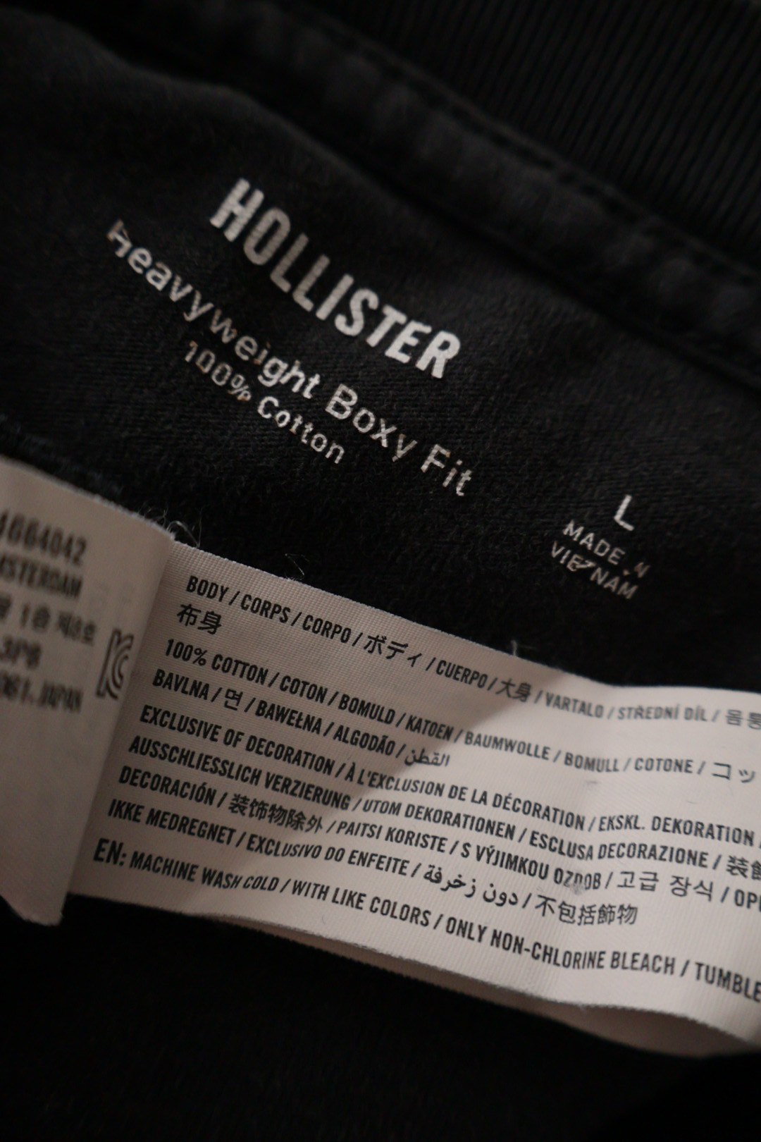 HOLLISTER – tricou – etichetă – second-hand premium