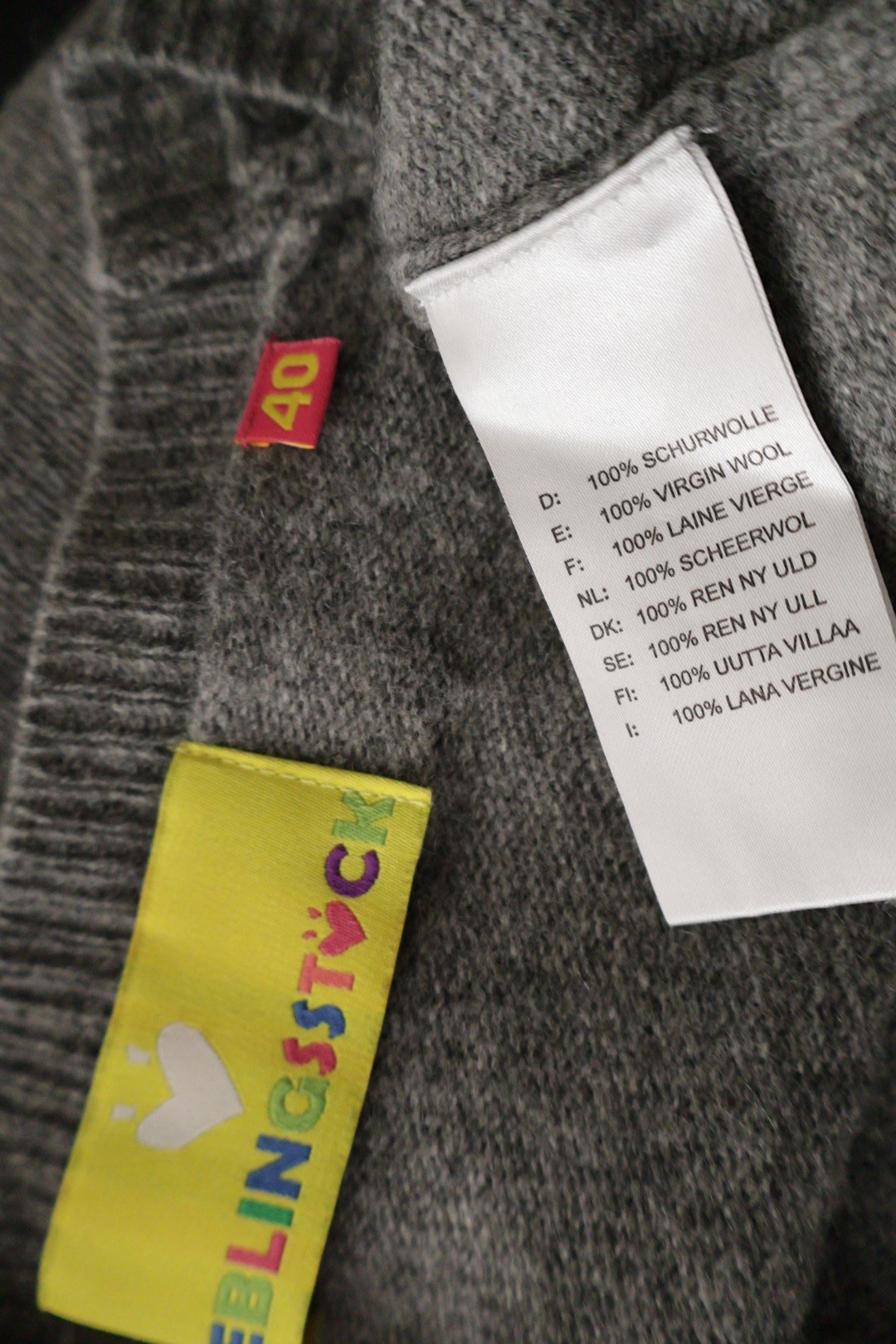 LIEBLINGSST♥CK – pulover – etichetă – second-hand premium