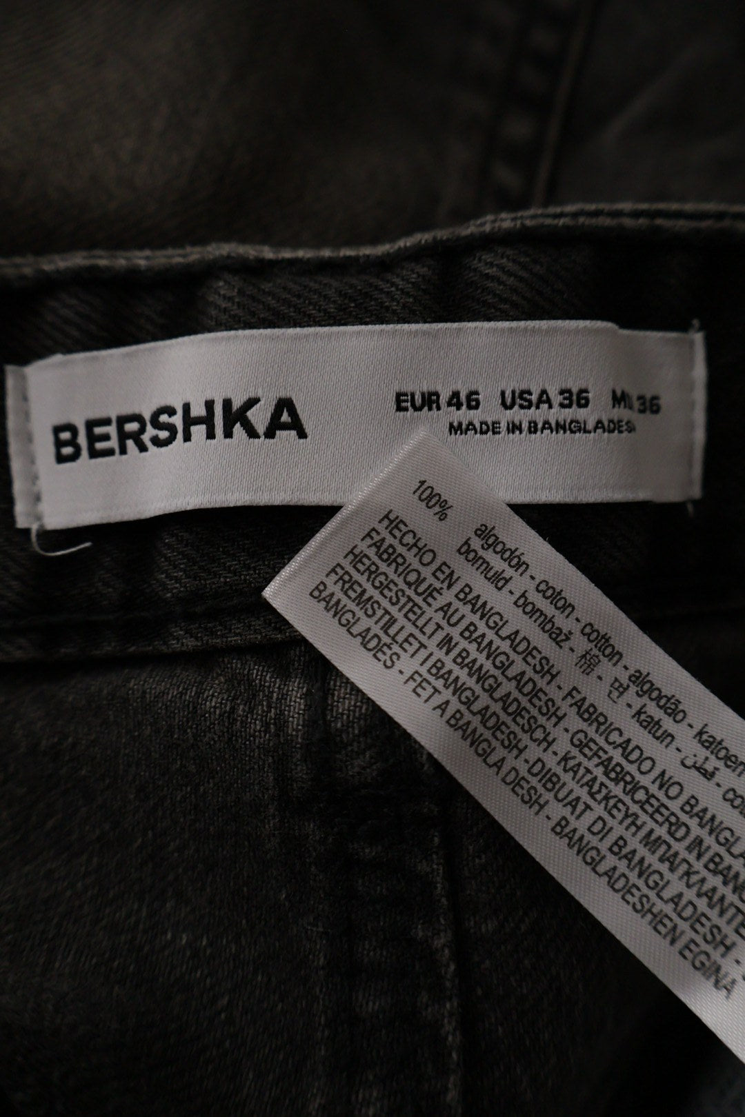 BERSHKA – blugi – etichetă – second-hand premium