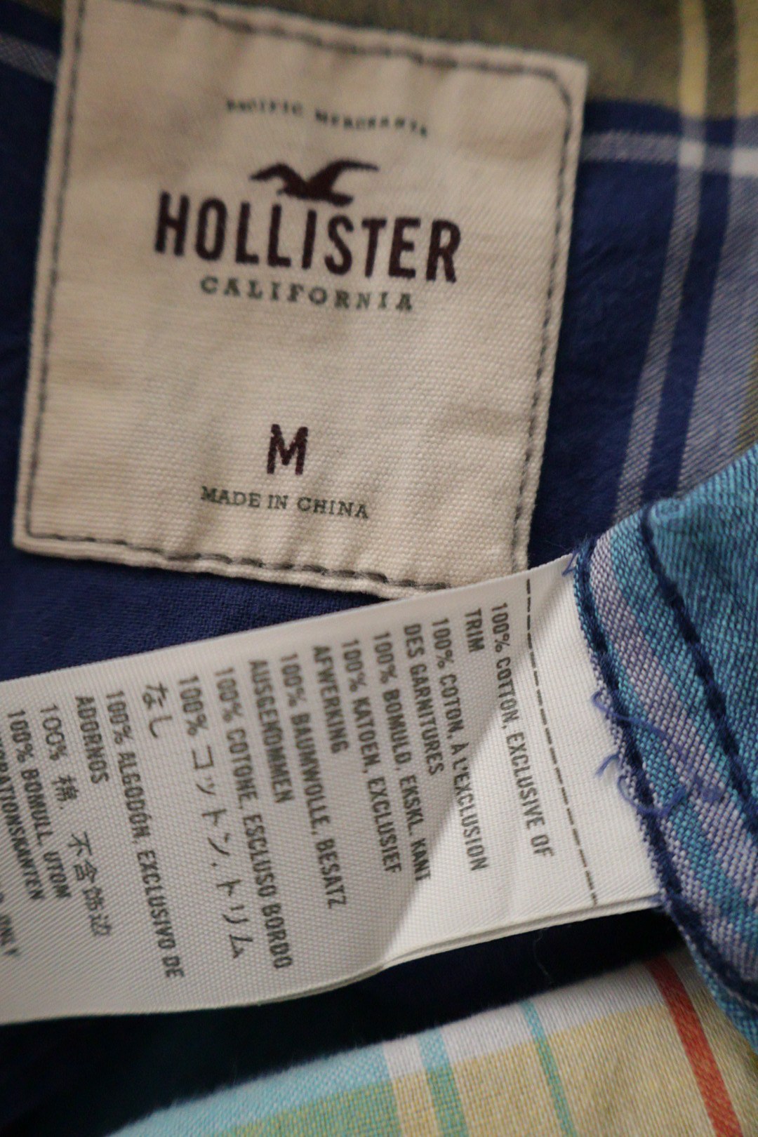 HOLLISTER – cămașă – etichetă – second-hand premium