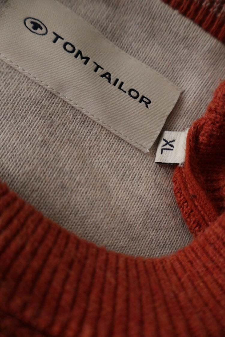 TOM TAILOR – pulover – etichetă – second-hand premium