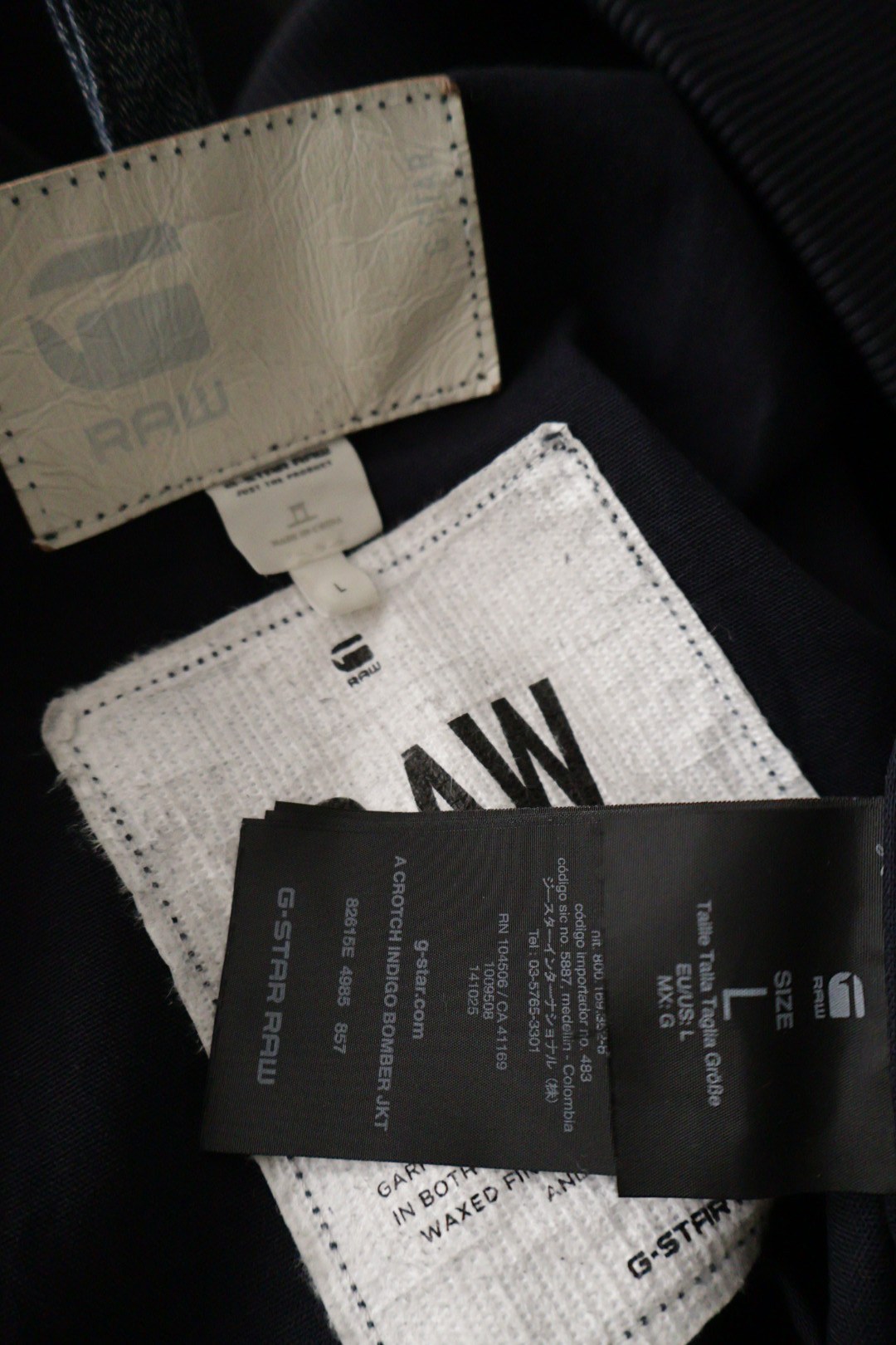 G-STAR RAW – geacă – etichetă – second-hand premium